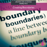 Creating Boundaries
