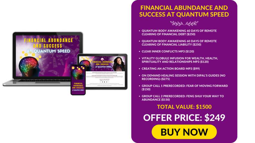 Financial Abundance and Success at Quantum Speed Package 3